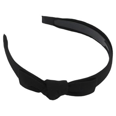 质感百搭边带蝴蝶结头箍发夹