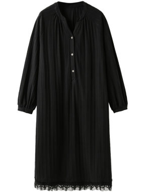 轻奢春秋款长袖大码可外穿家居服