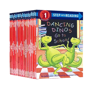 Step into Reading L1L2L3L4L5 美国企鹅兰登英语分级阅读读物 一二三四五阶段 英文原版儿童启蒙绘本读物 幼儿兰登书屋绘本系列