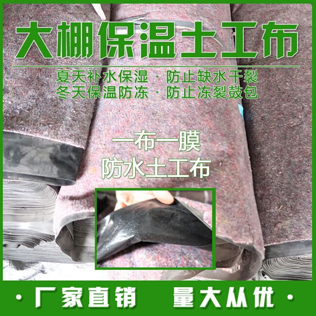 地毯毛毡路d面养护毯土公布无纺布保温棉被布工路水泥包家具毯