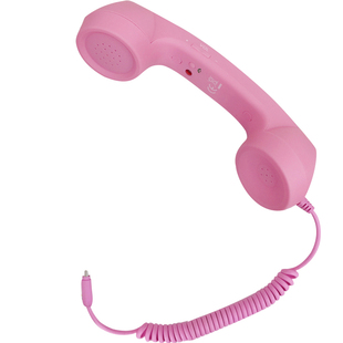 ins网红少女心复古手机听筒学生搞怪调节音量话筒创意电话机听筒