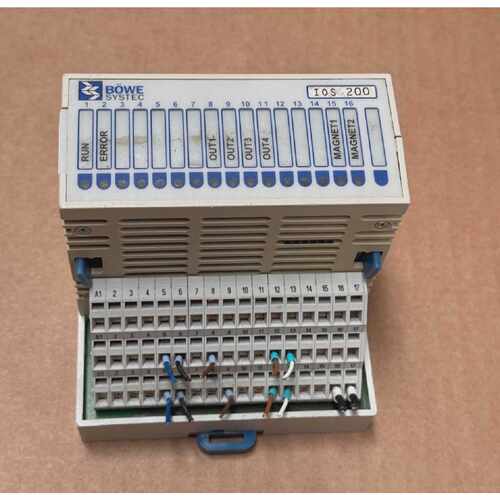 BOWE Systec  255780 IOS200 Module  Industrial Control IO Mod