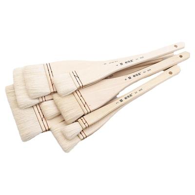 榭得堂羊毛刷子平头打板国画笔