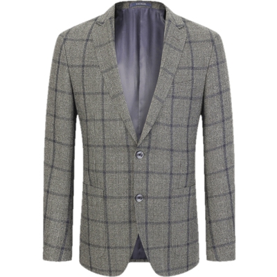 雅戈尔男士西服商务休闲羊毛外套