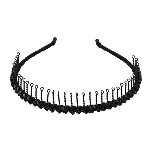 金属铁发箍女款高级感洋气时尚头箍碎发夹高颅顶显脸小不勒头发卡