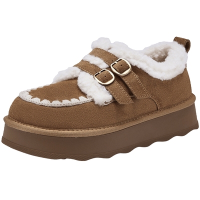 热风2025年冬季女士时尚休闲靴