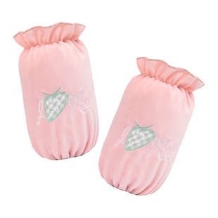 韩版可爱袖套女短款羽绒服工作防脏套袖成人学生手袖头秋冬季护袖