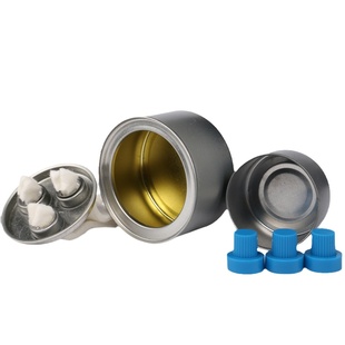 矿物油盒金属煮茶非酒精灯便携多用加热环保油盒火锅铸铁循环防爆