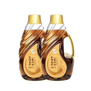 天府菜油四川非转基因小榨浓香菜籽油五星1.8L*2桶装小瓶食用油
