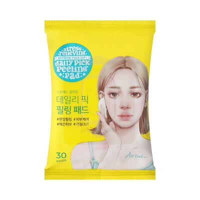 Ariul艾藜儿舒缓去角质棉片控油清洁保湿紧致韩国湿敷敷脸棉片30p