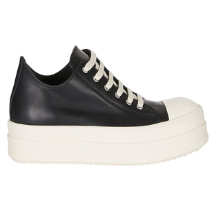 ro鞋子男真皮增高奶香厚底低帮鞋女帆布运动休闲松糕底板鞋小白鞋