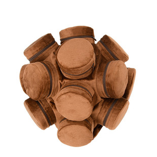 无烟防烫12联头部艾灸盒失眠健忘祛湿头套艾灸帽家用脑部温灸送艾