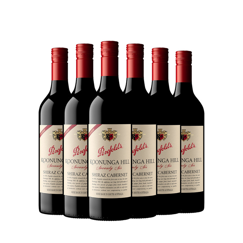 【奔富官方旗舰店】蔻兰山76红酒