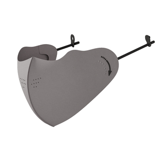 防寒防风二合一保暖口罩耳罩一体男女骑行东北加绒透气立体高颜值