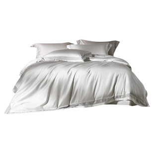 罗莱家纺100支匹马棉四件套全棉贡缎床单被套宿舍双人床上用品