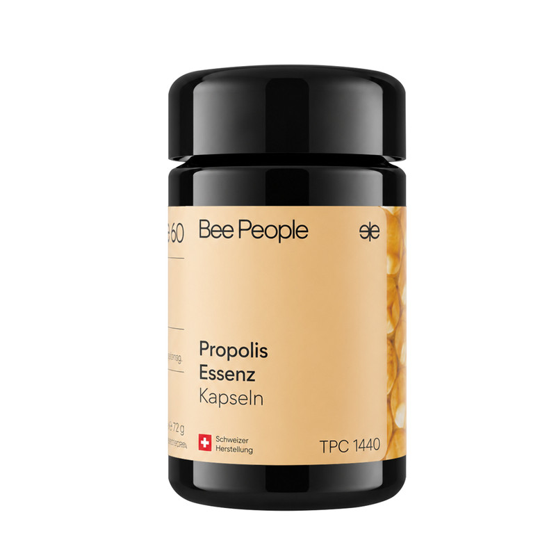BeePeople瑞士原装进口有机蜂胶精华胶囊TPC1440天然蜂胶官方正品