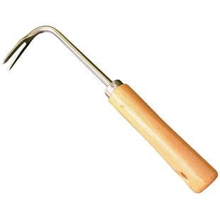 拔草器锄草工具不锈钢结实耐用松土二齿耙子好用除草连根拔起种花