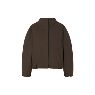 [AMOMENTO] 25FW  SHORT JUMPER 25年新款塔夫绸插肩短款棉夹克