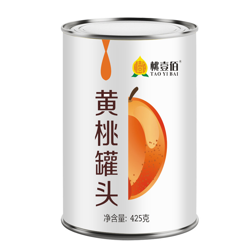 多种口味组合新鲜水果罐头整箱