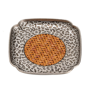 清澜锌合金茶杯垫隔热垫轻奢高级感创意中式功夫茶具配件防烫杯托