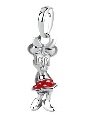 米妮S925纯银吊坠配饰手链手镯女