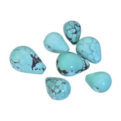 湖北原矿天然绿松石三通佛头