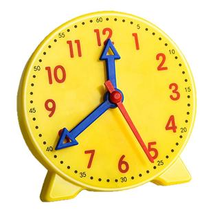 学习钟表小学教学教具钟面模型小学生学习用钟表儿童认钟时钟一年级学习专用数学用具儿童学习钟钟表学具A3