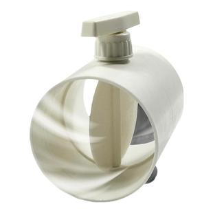 新风系统PE管道风量调节阀手动风阀圆形开关阀门75/110/160/200