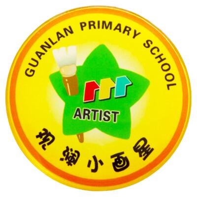 定制金属滴胶徽章胸针滴塑定做