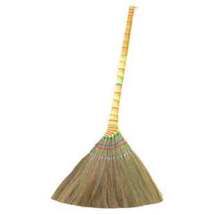 老式软毛室内植物草芒草扫把扫帚笤帚条数扫地木地板瓷砖不沾头发