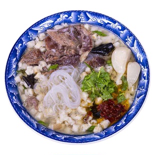 刘一泡羊肉泡馍正宗牛肉小炒泡馍陕西西安特产方便美食小吃半成品