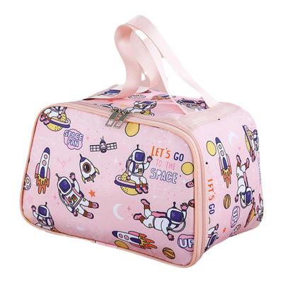 冬季小学生专用扁平饭盒袋手提包