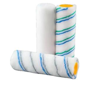 热熔长毛蓝灰条滚筒中毛无死角滚筒防腐耐溶剂油漆乳胶漆涂料工具