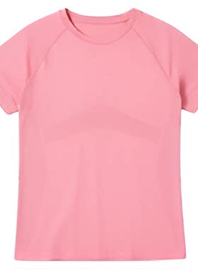 红蜻蜓美利奴羊毛休闲百搭健身上衣瑜伽服普拉提运动T恤短袖女