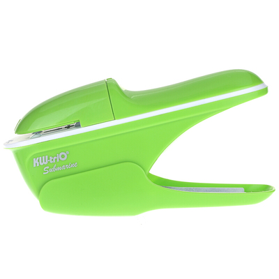 可得优（KW-triO）5299环保手握免钉无针订书机学生订书器可订8页