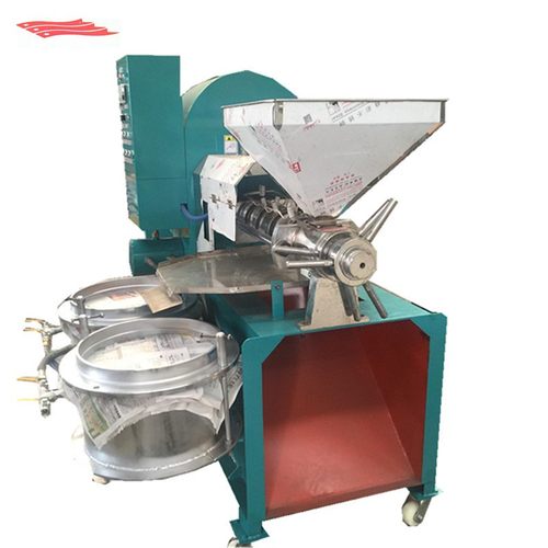 小型商用螺旋榨油机 全自动菜籽榨油机 70型冷热两用螺旋榨油机