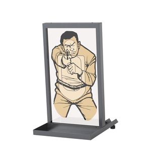 新品智能靶 IDPA IPSC实用射击训练靶电子靶子 水弹软弹 竞技靶子