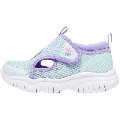 Skechers/斯凯奇正品网面镂空小童魔术贴轻便透气运动凉鞋303040N