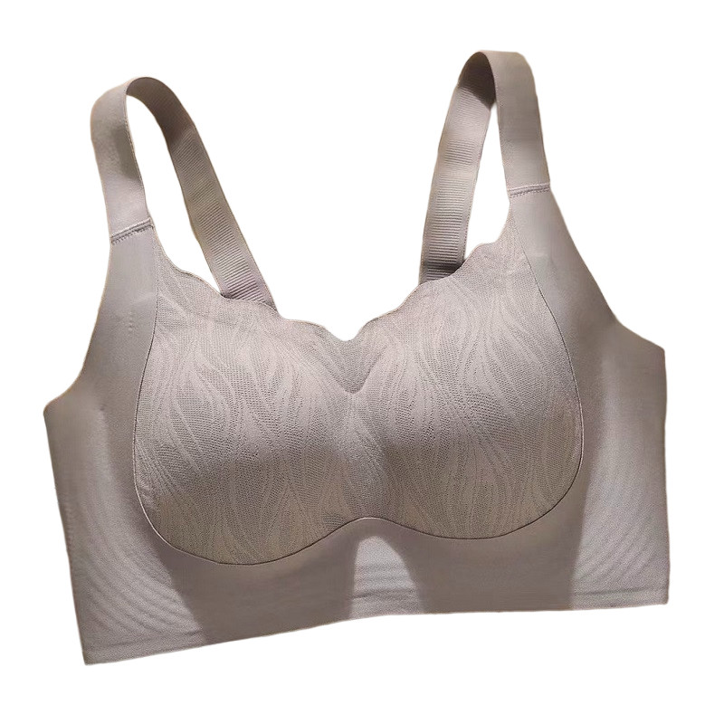赛芬简约无痕乳胶内衣女大胸显小
