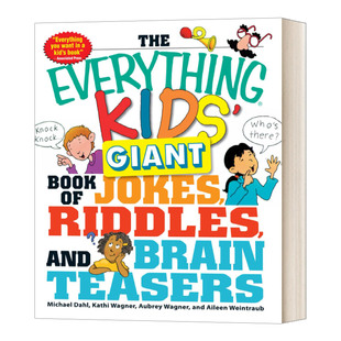 英文原版 The Everything Kids' Giant Book of Jokes Riddles and Brain Teasers 孩子的百宝箱 笑话谜语脑筋急转弯 进口英语书籍