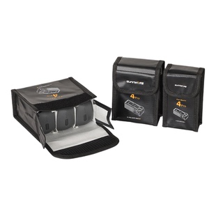 Sunnylife Mavic 4 Pro电池防爆袋锂电安全收纳包阻燃保护袋配件