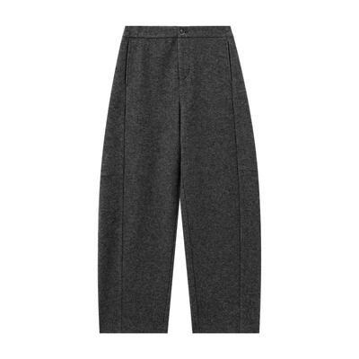 金和百瑞羊毛休闲百搭香蕉裤