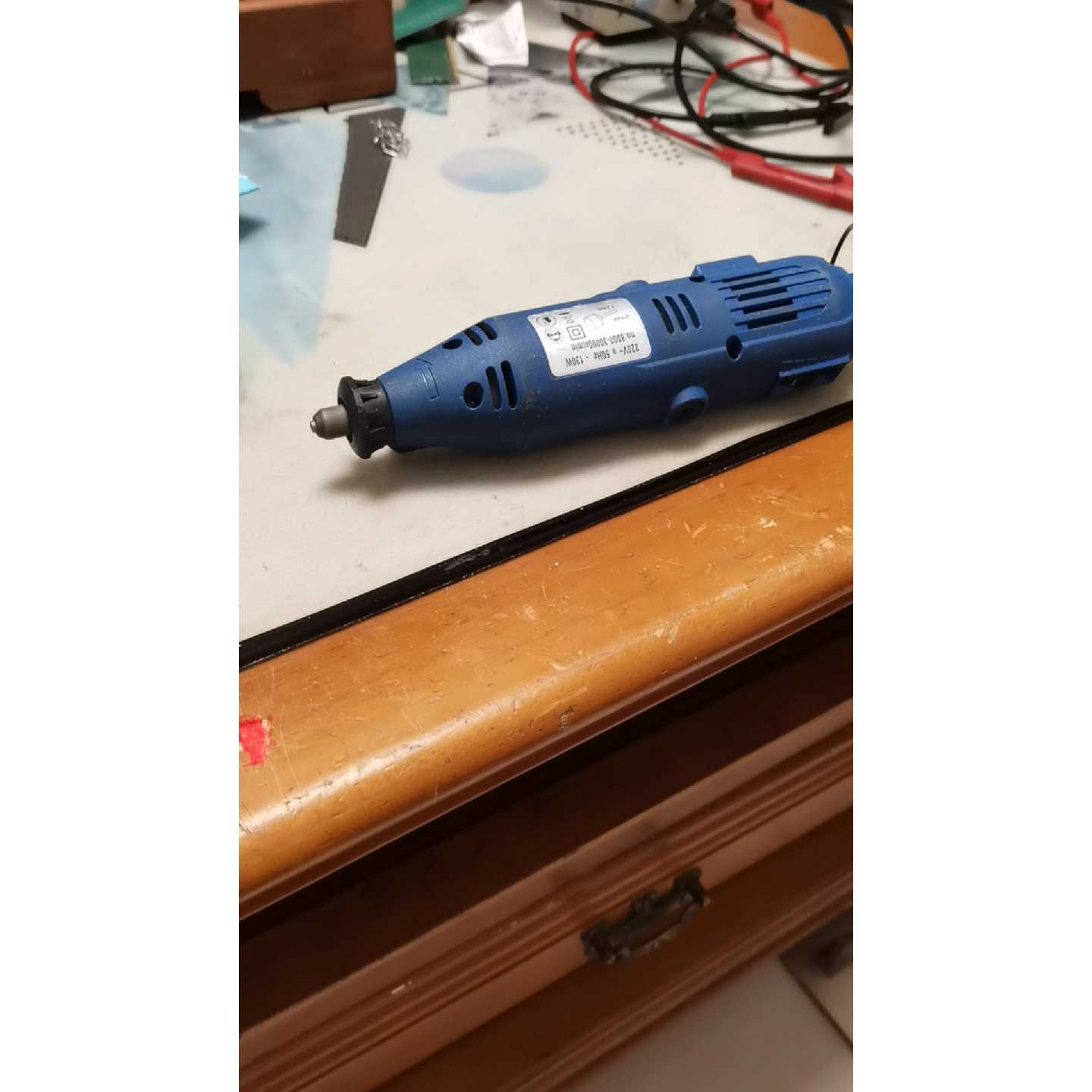 议价-电动磨机，130w，220V，运转正常，无其它配件，电源线回