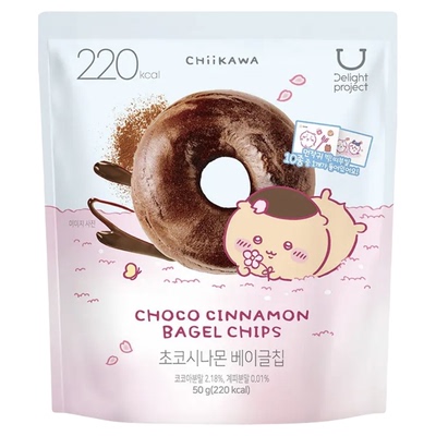 联名CHIIKAWA限定款低卡贝果片