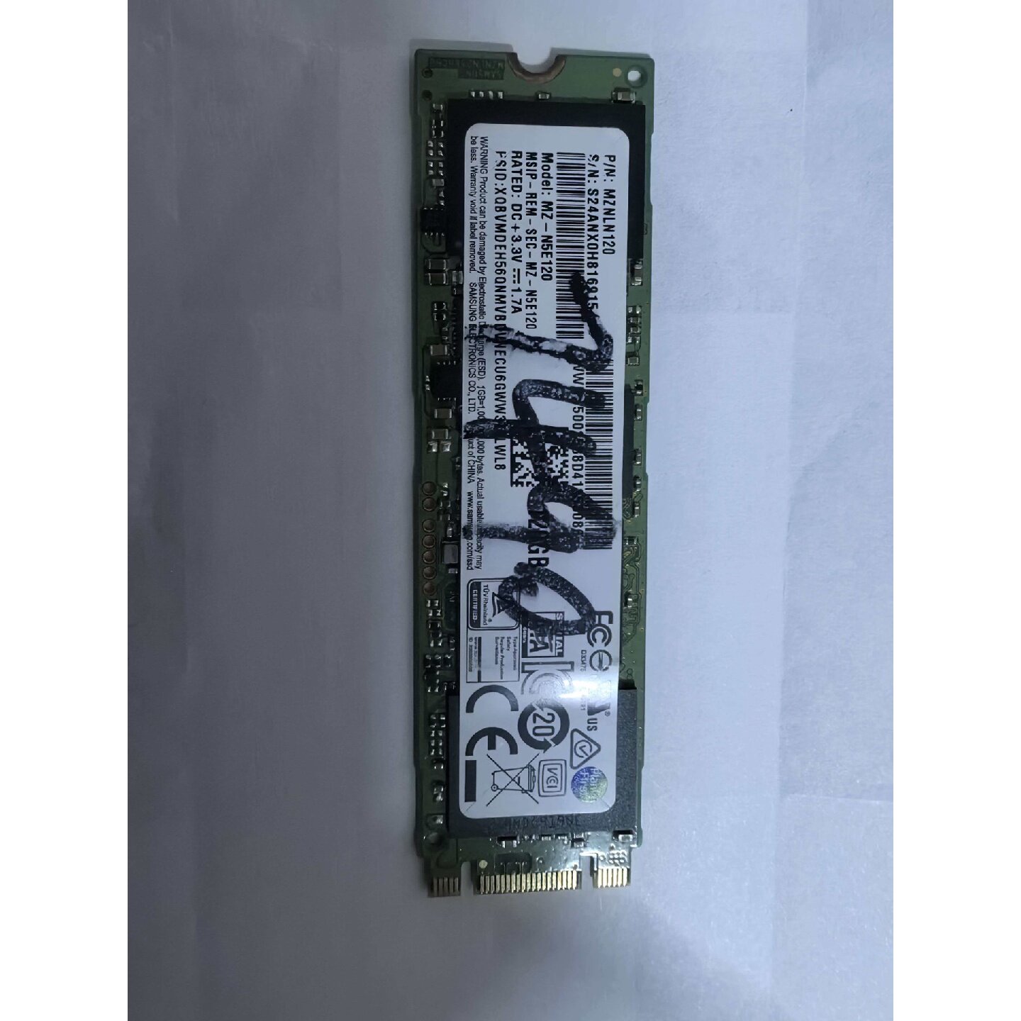 三星850evo120G固态硬盘实图议价