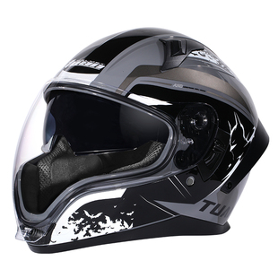 摩托车头盔3C认证国标DOT双镜可喝水高颜值骑行机车全盔2025新款