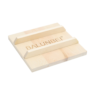 BALUNBEI长正方形盖日式木锅盖木托盘玉子烧锅盖煎锅炒锅木头盖子