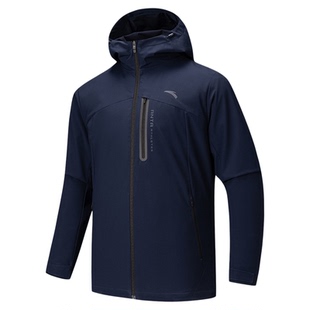 超级安踏防水夹克男春季丝光绒保暖外套运动通勤上衣152547607U