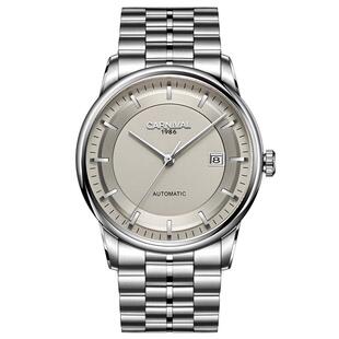 嘉年华男士手表全自动机械表防水男款商务腕表正品牌男表2024新款