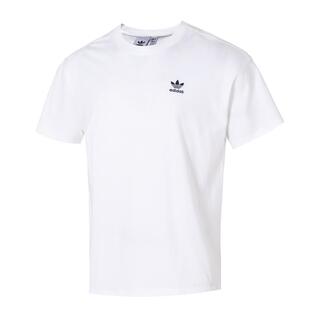 阿迪达斯三叶草短袖男冬季新款半袖上衣男士白色圆领纯棉运动T恤